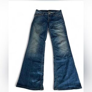 Mother Denim the Wilder kitty wide flare Blue Jeans 29